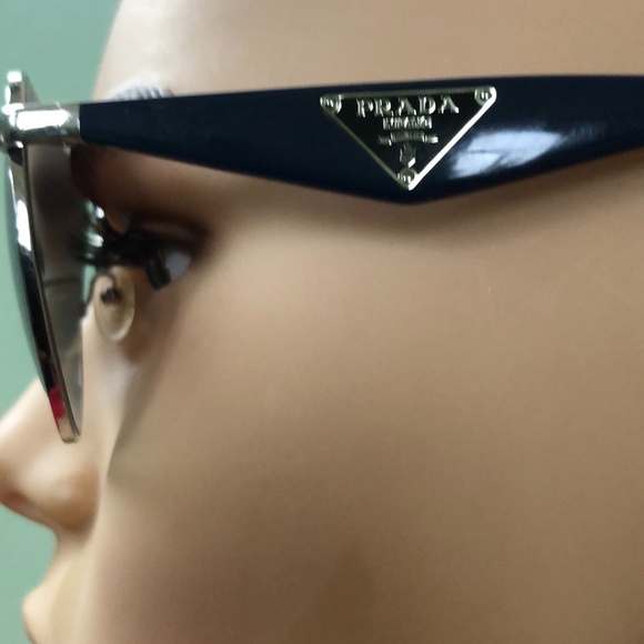 Prada Blue Aviator Sunglasses - Picture 5 of 11